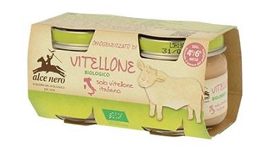 OMOGENEIZZATO DI VITELLONE BABY FOOD BIO 2 X 80 G - famajoy.it