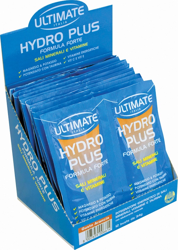 ULTIMATE ITALIA HYDRO PLUS ARANCIA 12 BUSTINE 34 G - famajoy.it