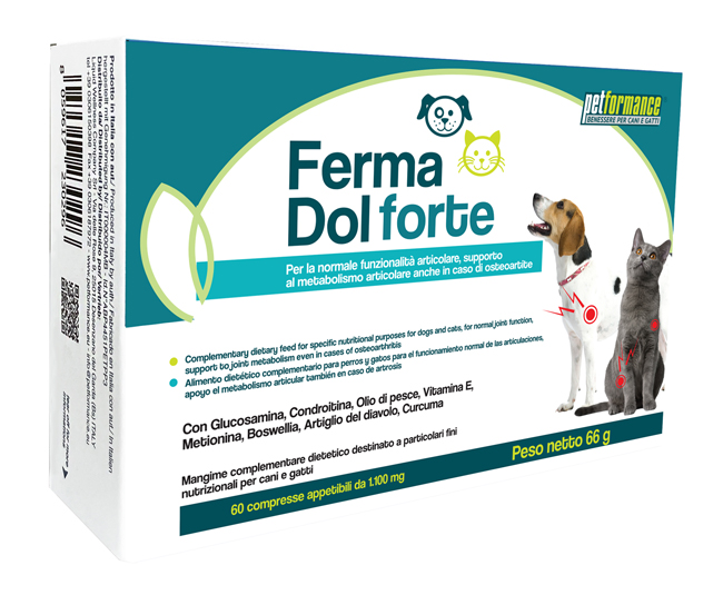 PETFORMANCE FERMA DOL FORTE 60 COMPRESSE - famajoy.it