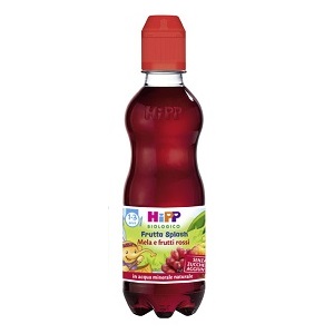 HIPP BIO FRUTTA SPLASH MELA FRUTTI ROSSI 300 ML - famajoy.it