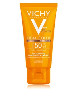 IDEAL SOLEIL GEL VISO SPF50 50 ML - famajoy.it
