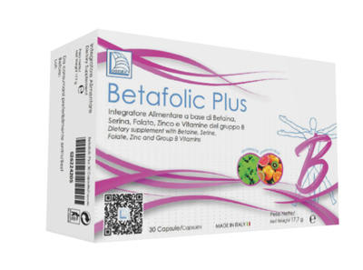 BETAFOLIC PLUS 30 CAPSULE ASTUCCIO 18,6 G - famajoy.it