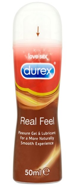 GEL LUBRIFICANTE DUREX REAL FEEL 50 ML - famajoy.it