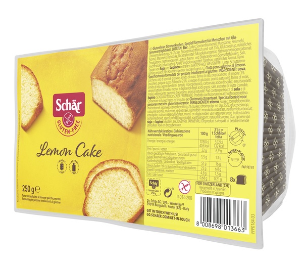 SCHAR LEMON CAKE 250 G - famajoy.it