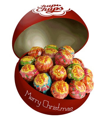 CHUPA CHUPS CHRISTMAS BALL 8 PEZZI - famajoy.it