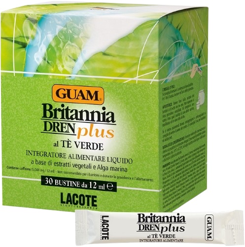 GUAM BRITANNIA DREN PLUS 30 BUSTINE DA 12 ML - famajoy.it