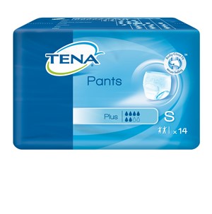PANNOLONE A MUTANDINA TENA PANTS PLUS TAGLIA SMALL 14 PEZZI - famajoy.it