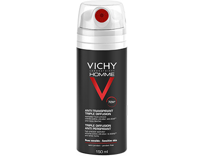 VICHY HOMME DEO AEROSOL 72H 150 ML - famajoy.it