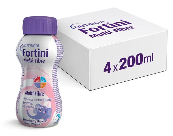 FORTINI MULTI FIBRE GUSTO FRAGOLA 200 ML - famajoy.it
