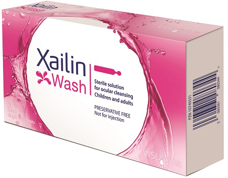 XAILIN WASH SOLUZIONE STERILE OCULARE 20 FLACONCINI 5 ML MONODOSE - famajoy.it