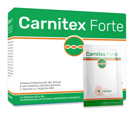 CARNITEX FORTE 20 BUSTINE 100 G - famajoy.it