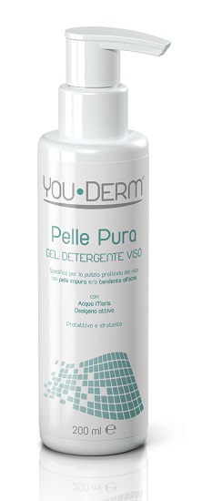 YOUDERM PELLE PURA GEL DETERGENTE VISO 200 ML - famajoy.it