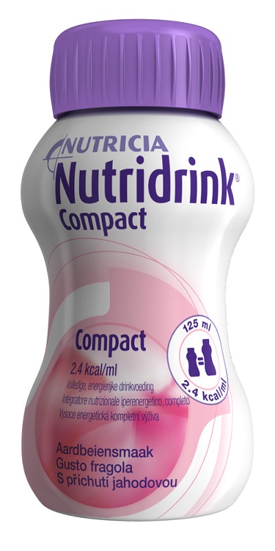 NUTRIDRINK COMPACT FRAGOLA 4X125 ML - famajoy.it