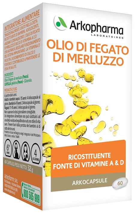 ARKO CAPSULE OLIO FEG MERLUZ 60PRL - famajoy.it