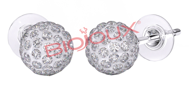 BIOJOUX 0060 PALLINA BIANCA 6MM - famajoy.it