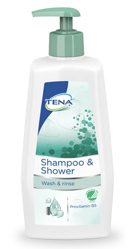 TENA SHAMPOO & SHOWER 500 ML - famajoy.it