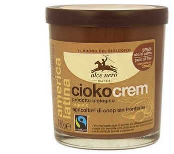 CIOKOCREM CREMA SPALMABILE BIO ALLA NOCCIOLA FAIRTRADE 180 G - famajoy.it