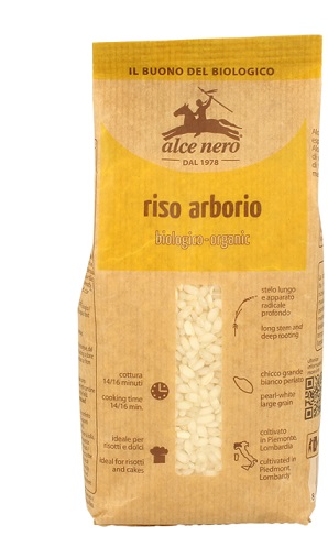 RISO ARBORIO BIO 500 G - famajoy.it