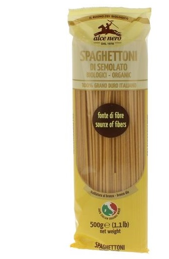 SPAGHETTONI DI SEMOLA SENATORE CAPPELLI BIO 500 G - famajoy.it