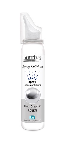 NUTRIVA ARGENTO COLLOIDALE NASO/ORECCHIE 100 ML - famajoy.it