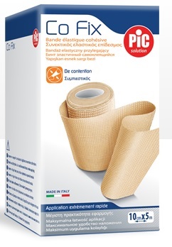 BENDA ELASTICA PIC CO FIX AUTOADESIVA 8X5CM MEDIUM - famajoy.it