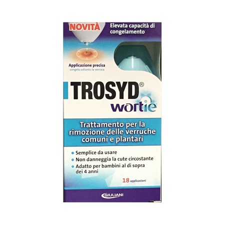 TROSYD WORTIE CRIOGENIZZANTE VERRUCHE COMUNI/PLANTARI 50 G - famajoy.it
