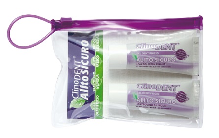 CLINODENT GEL DENTIFRICIO ALITO SICURO 2 TUBETTI DA 20 ML - famajoy.it