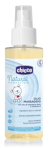 CHICCO OLIO MASSAGGIO NATURAL SENSATION 100 ML - famajoy.it