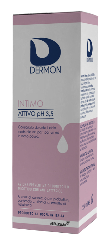 DERMON INTIMO ATTIVO 250 ML - famajoy.it