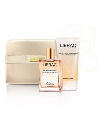 LIERAC COFANETTO EAU SENSORIELLE AI 3 FIORI BIANCHI - famajoy.it