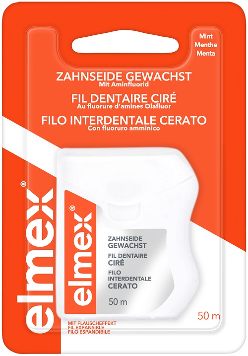 ELMEX FILO INTERDENTALE CERATO 50 METRI - famajoy.it