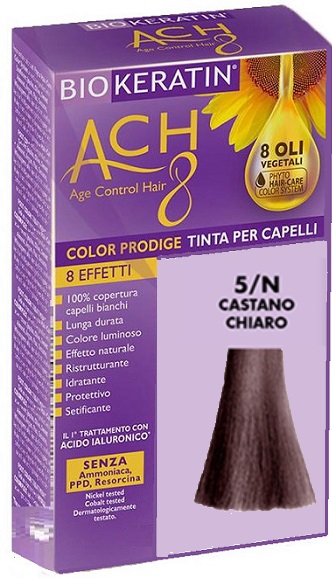 BIOKERATIN ACH8 COLOR PRODIGE 5/N CASTANO CHIARO - famajoy.it