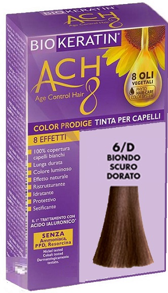 BIOKERATIN ACH8 COLOR PRODIGE 6/D BIONDO SCURO DORATO - famajoy.it