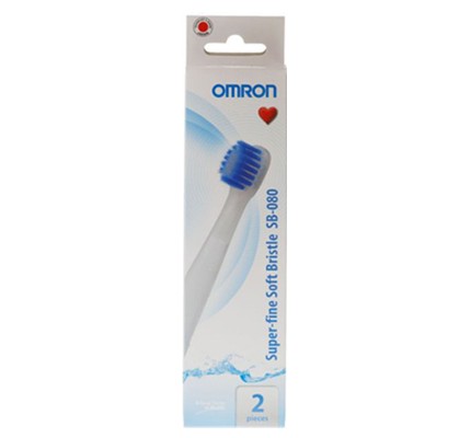 OMRON SPAZZOLINO S-FINE SOFT 2 TESTINE - famajoy.it