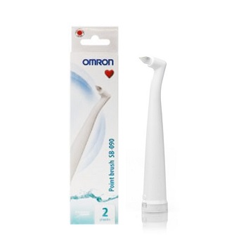OMRON SPAZZOLINO POINT BRUSH 2 TESTINE - famajoy.it