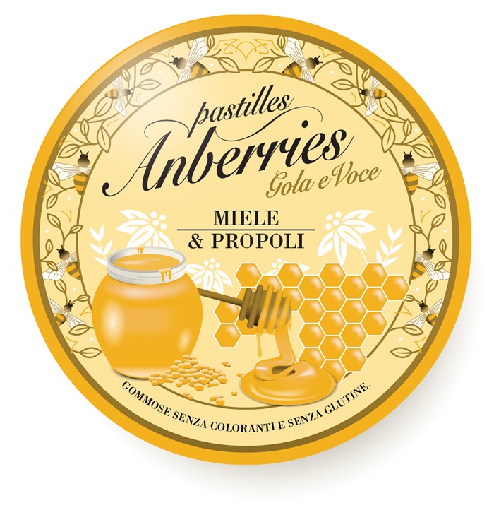 ANBERRIES MIELE PROPOLI 55 G - famajoy.it