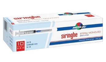 SIRINGA PER VENIPUNTURA MASTER-AID 10 ML GAUGE 21 10 PEZZI - famajoy.it