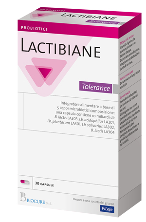 LACTIBIANE TOLERANCE 30 CAPSULE - famajoy.it
