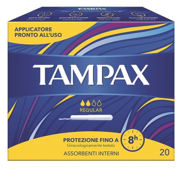 TAMPAX BLUE BOX REGULAR 20 PEZZI - famajoy.it