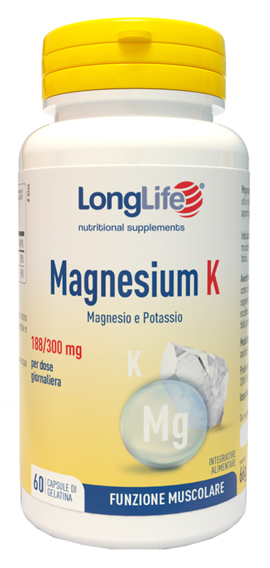 LONGLIFE MAGNESIUM K 60 CAPSULE - famajoy.it