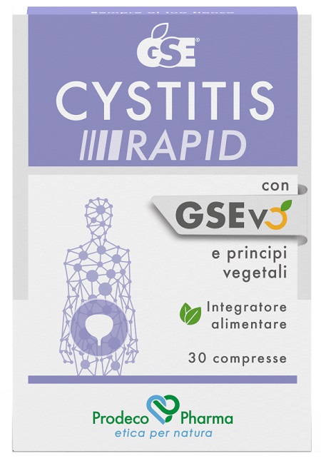 GSE CYSTITIS RAPID 30 COMPRESSE - famajoy.it
