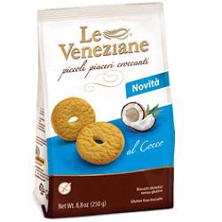 LE VENEZIANE BISCOTTI COCCO 250 G - famajoy.it