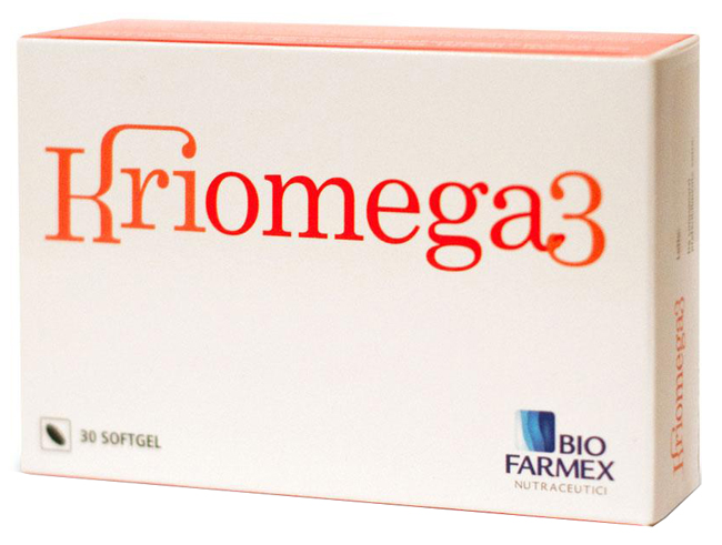 KRIOMEGA 3 30 CAPSULE SOFTGEL - famajoy.it