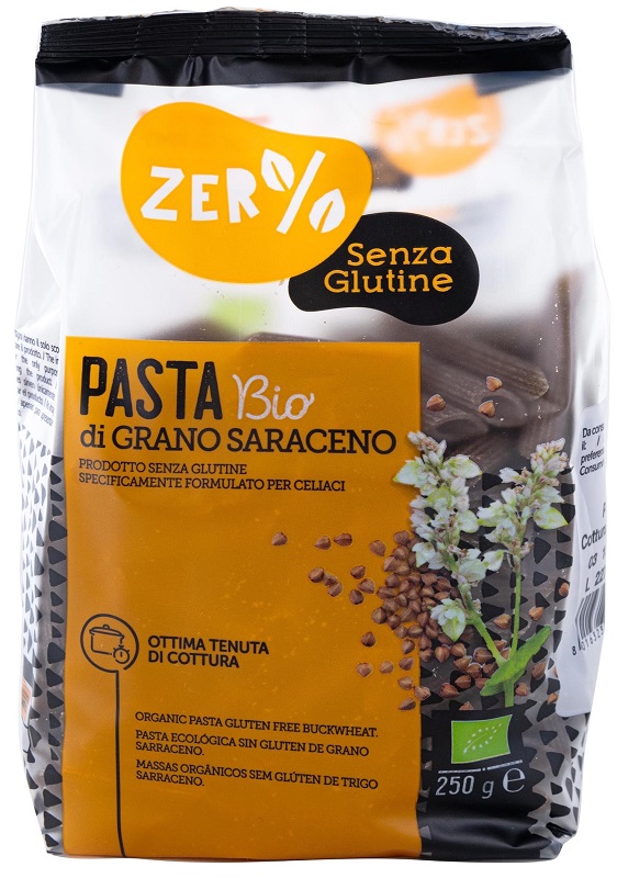 ZERO% GLUTINE PENNE GRANO SARACENO INTEGRALE 250 G - famajoy.it