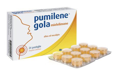 PUMILENE GOLA MIELE LIMONE 24 PASTIGLIE - famajoy.it