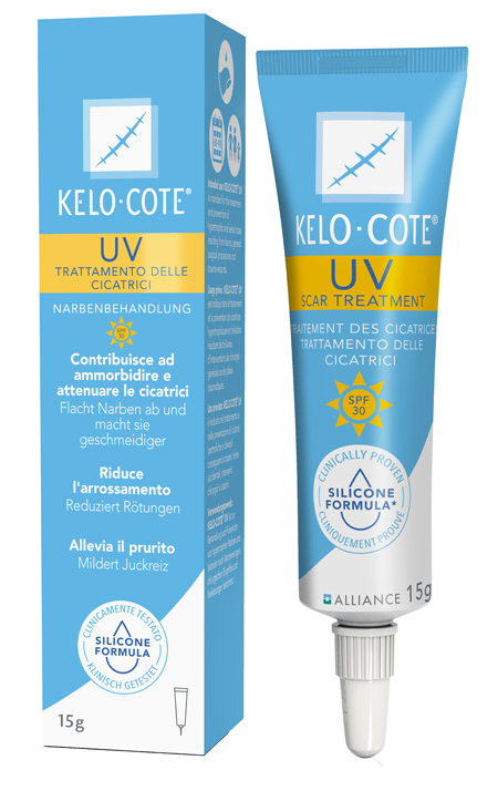 GEL CICATRICI KELO COTE UV SPF30 15 G - famajoy.it