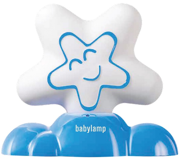 FEDRA BABY LAMP BLU - famajoy.it