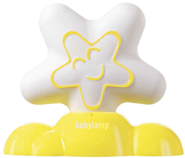 FEDRA BABY LAMP GIALLO - famajoy.it