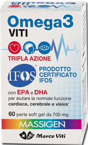 OMEGA3 VITI TRIPLA AZIONE 60 PERLE - famajoy.it
