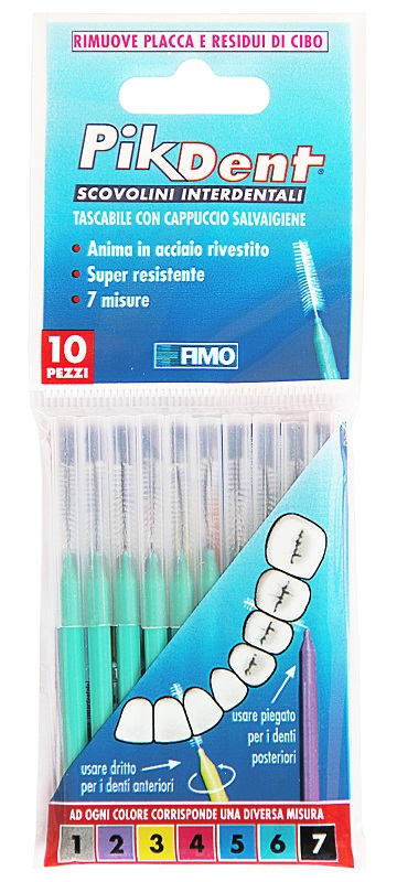 PIKDENT STUZZICOLINO 6 VE 10PZ - famajoy.it